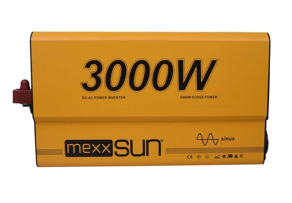 MEXXSUN Tam sinüs 12V 3000W ürün görseli 1