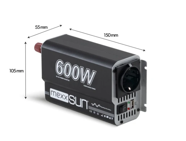 MEXXSUN Modifiye sinüs 12V 600W - Resim 4