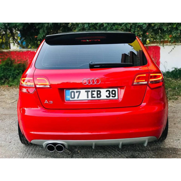 AUDİ A3 HB DİFÜZÖR (2009-2012) BOYASIZ - FİBER ürün görseli 1