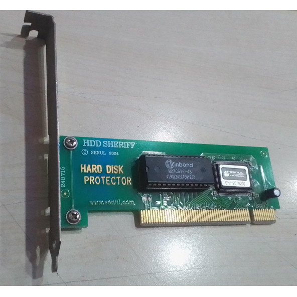 HDD HARD DISK PROTECTOR PCI KART ürün görseli 1