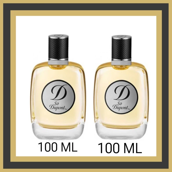 S.T. Dupont So Dupont Edt 100 X100X ml Erkek Parfümü 2Lİ ürün görseli 1