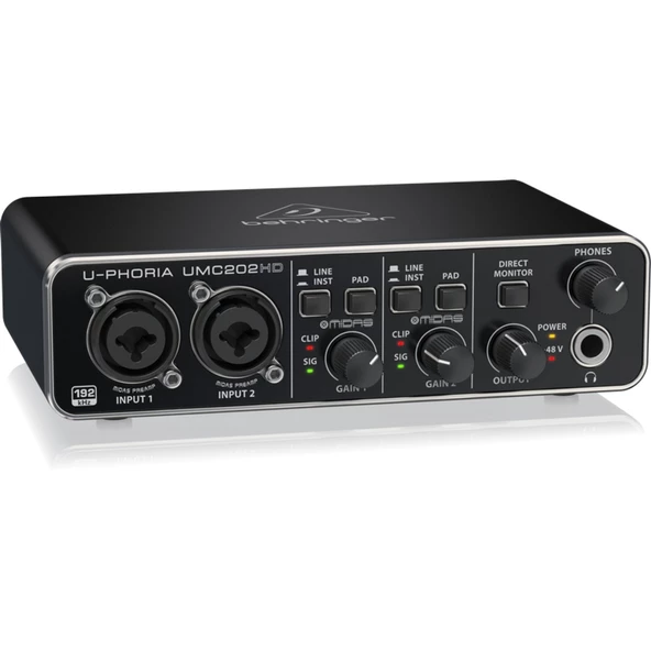 Behringer UMC202HD Ses Kartı - Resim 3