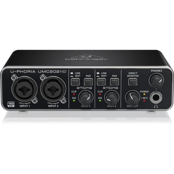 Behringer UMC202HD Ses Kartı - Resim 2