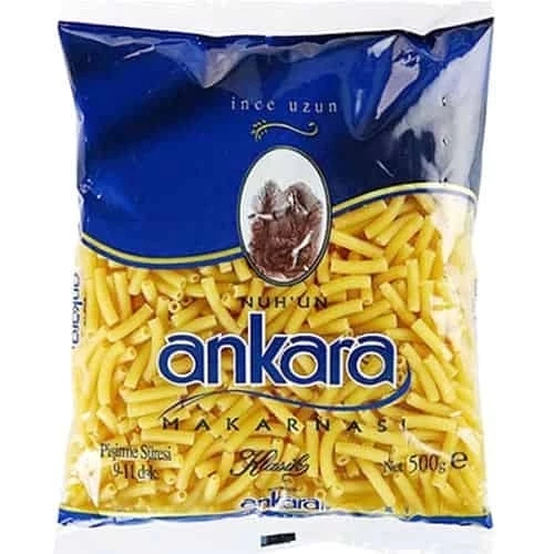 Ankara Makarna 500gr İnce Uzun 20Li Koli ürün görseli 1