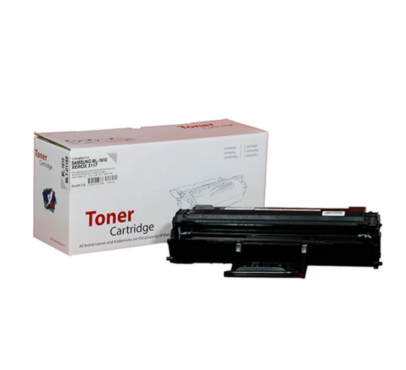 SAMSUNG ML-1610 & XEROX 3117 (3K)siyah muadil toner ürün görseli 1