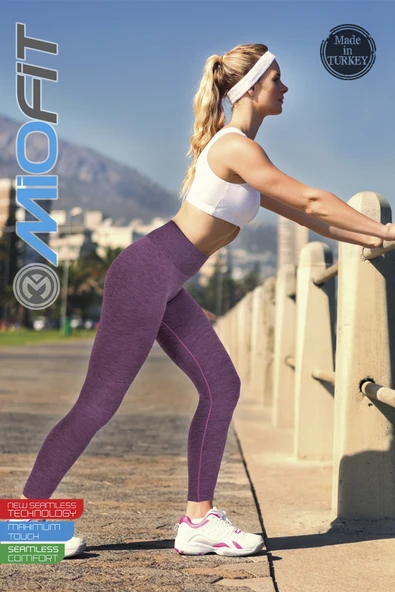 MioFit Flex Yüksek Bel Toparlayıcı ve Şekillendirici Seamless Spor Tayt ürün görseli 1