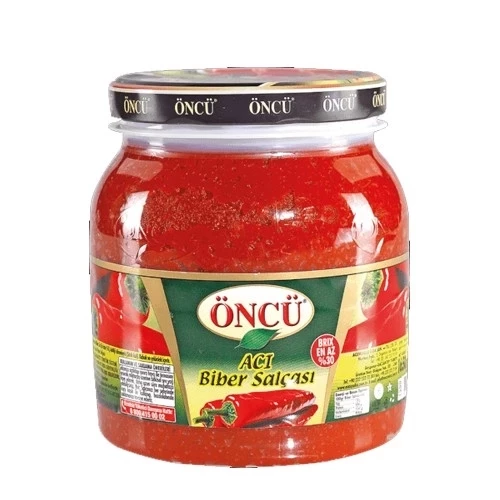 Öncü Acı Biber Salçası Cam Pet 1650 Gr ürün görseli 1