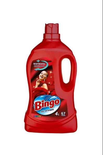Bingo Sıvı Deterjan 4Lt Renkli Ab ürün görseli 1