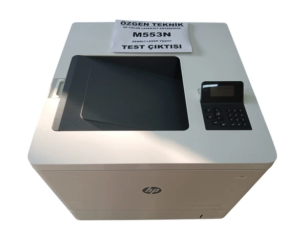 hp colorlaserjet enterprise m553n yazıcı(ÇALIŞIR,SORUNSUZ,İKİNCİEL) ürün görseli 1