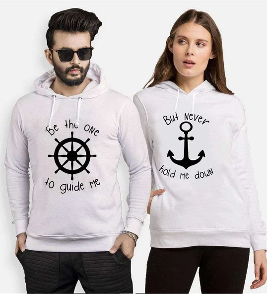 Tshirthane But Never Hold Me Down Sevgili Kombinleri Kapüşonlu Kombini ürün görseli 1