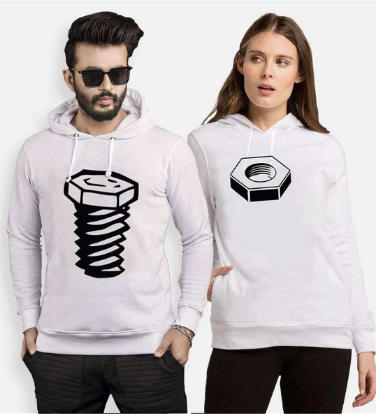 Tshirthane Somun Vida Sevgili Kombinleri Kapüşonlu Kombini ürün görseli 1