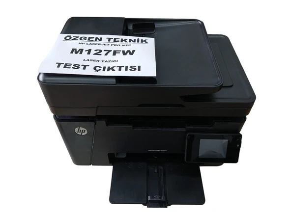 hp laserjet pro mfp m127fw yazıcı(ÇALIŞIR,SORUNSUZ,İKİNCİEL) ürün görseli 1