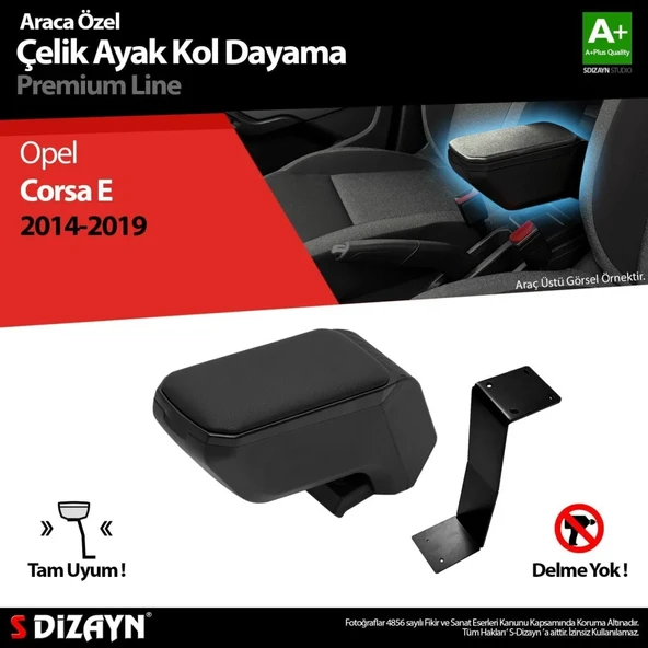 Çelik Ayaklı ABS Siyah 20014-2019 A+Kalite Parça ürün görseli 1