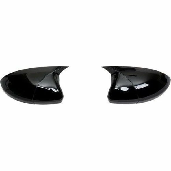 Fiat Doblo D3-D4 için Batman Ayna Kapağı 2009-2022 Piano Black ürün görseli 1