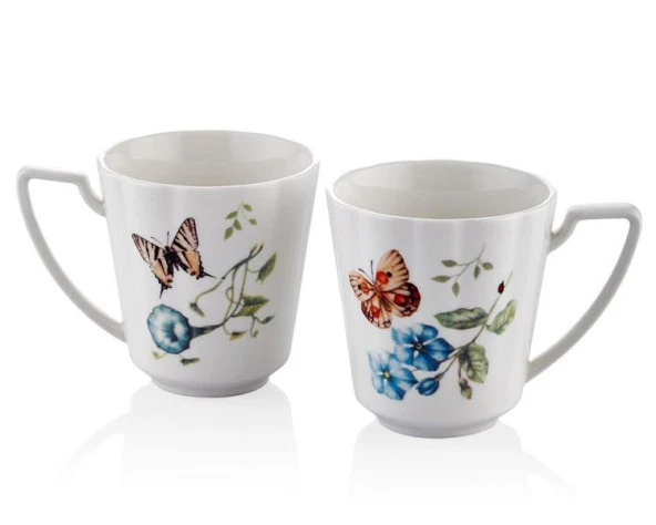 Lamedore Joy Carmen Butterfly 2 Li Mug-Kupa Seti 350 cc 1JYC-109 ürün görseli 1
