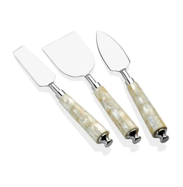 The Mia Pearl Peynir Servis Takımı 3 Parça  CKB0172 ürün görseli 1
