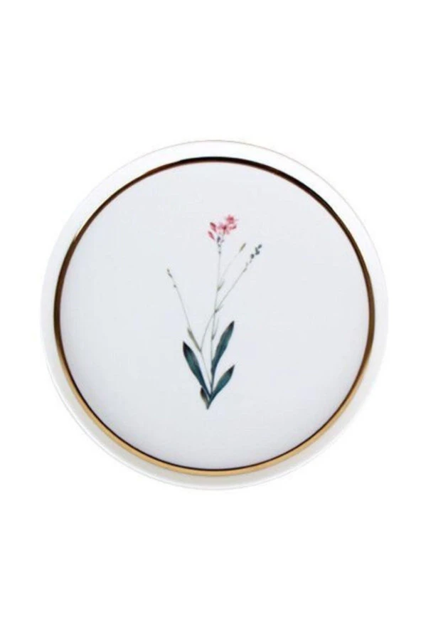 Porland Botanical Desen4 Düz Tabak Tabak 18cm 04ALM005065 ürün görseli 1