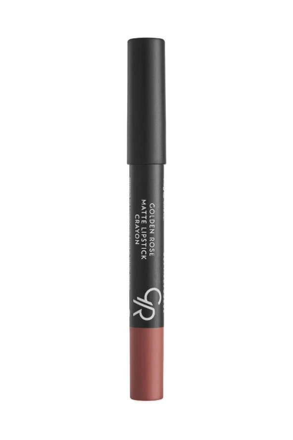 Golden Rose Matte Lipstick Crayon 18 - Resim 2