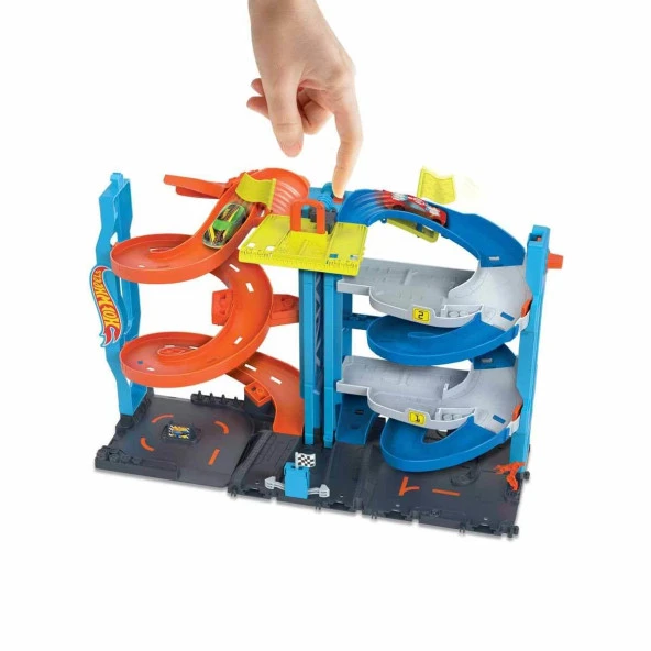 Hot Wheels Heyecanlı Yarış Kulesi - Resim 3