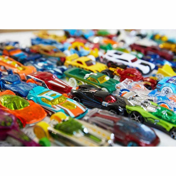 Hot Wheels 20'li Araba Seti - Resim 7