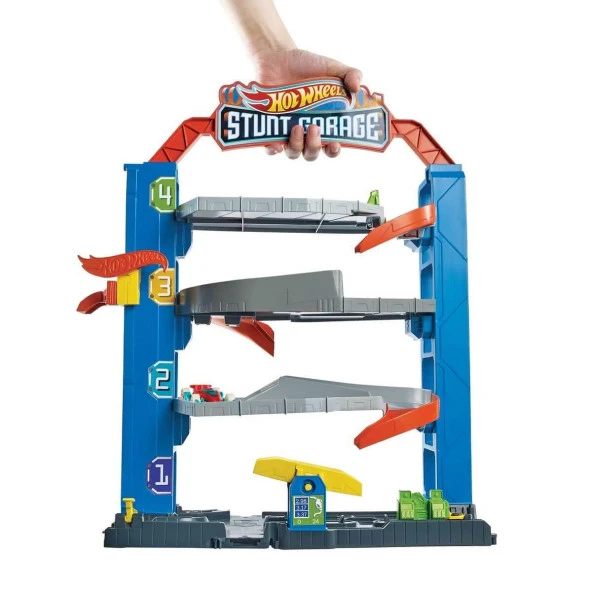 Hot Wheels Maceraya Başlangıç Mini Garajı 4 Katlı - Resim 3