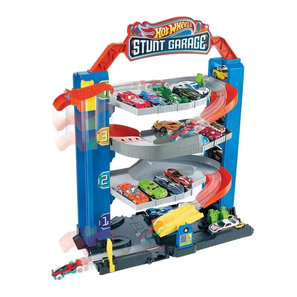 Hot Wheels Maceraya Başlangıç Mini Garajı 4 Katlı - Resim 4