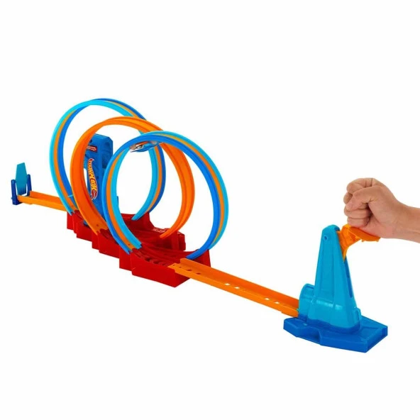 Hot Wheels Ultra Hots Çılgın Çember Yarışı Seti ürün görseli 1