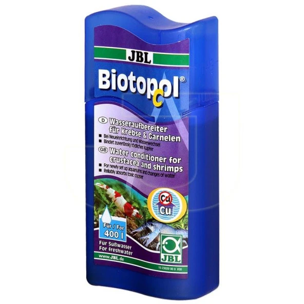 Jbl Biotopol C 100 ml Kabuklu ve Karides İçin Su Düzenleyici ürün görseli 1