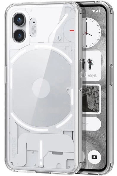 Nothing Phone 2 Kılıf Köşeleri Airbagli Kamera Korumalı Silikon ürün görseli 1