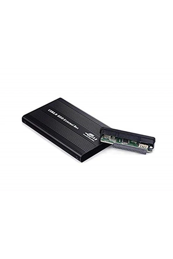 2.5" USB 2.0 SATA HDD Kutusu Siyah HY-HDC20S ürün görseli 1