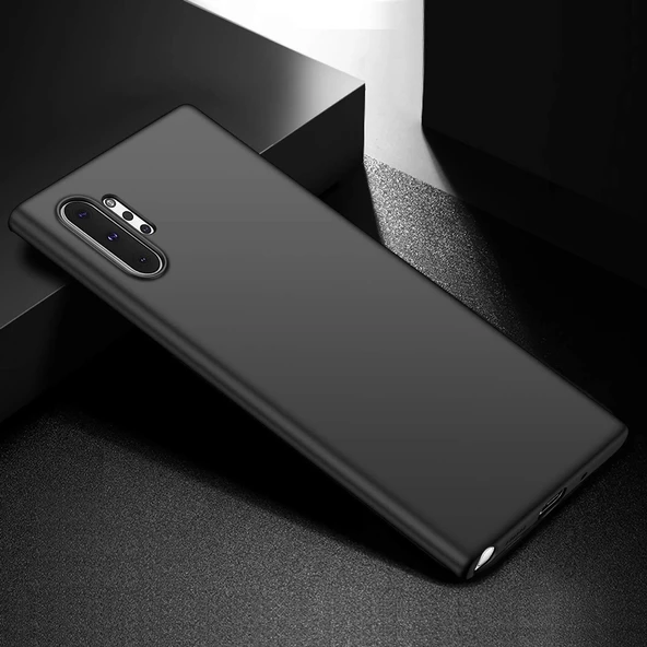 Samsung Galaxy Note 10+ Plus Kılıf Kamera Çıkıntılı Soft Silikon ürün görseli 1
