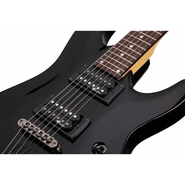 Schecter Sgr C-1 Elektro Gitar (Gloss Black) - Resim 4