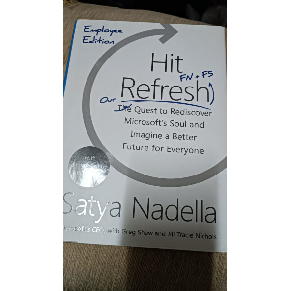 HİT REFRESH SATYA NADELLA SATYA NADELLA Harper ürün görseli 1