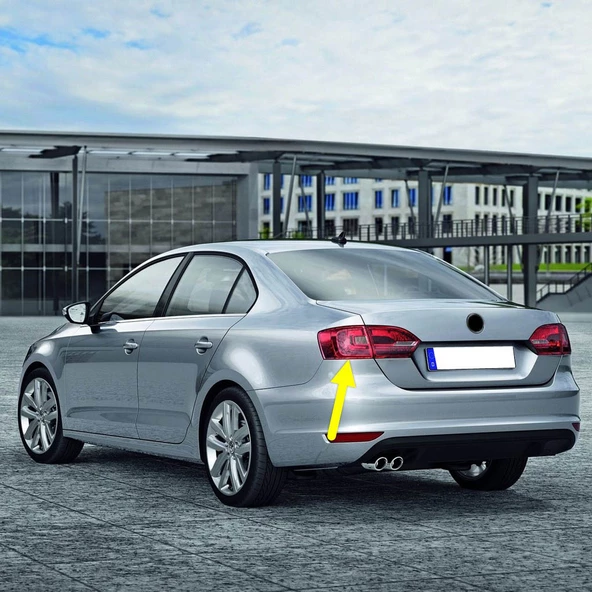 VW Jetta 2011-2014 Sol Dış Stop Sinyal Fren Lambası 5C6945095E ürün görseli 1