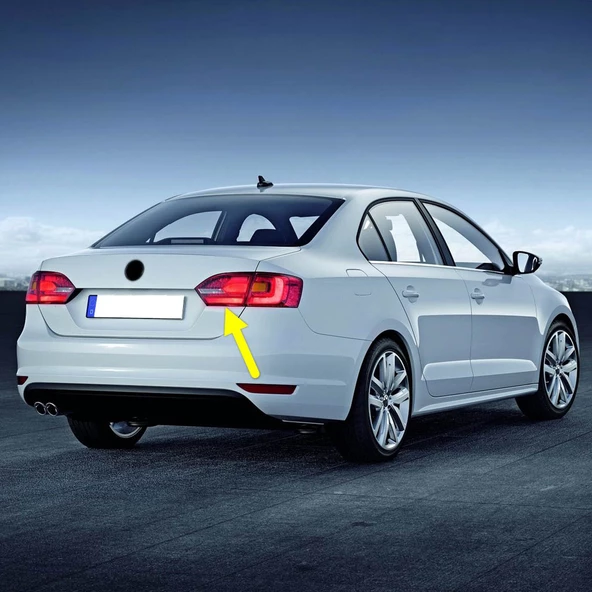 VW Jetta 2011-2014 Sağ İç Stop Geri Sis Fren Lambası 5C6945094 ürün görseli 1