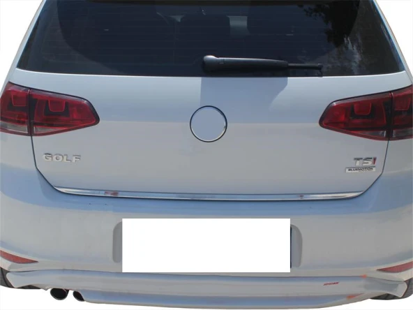 Volkswagen Golf 7 için Bagaj Alt Çıta Krom 2013 Ve Sonrası ürün görseli 1