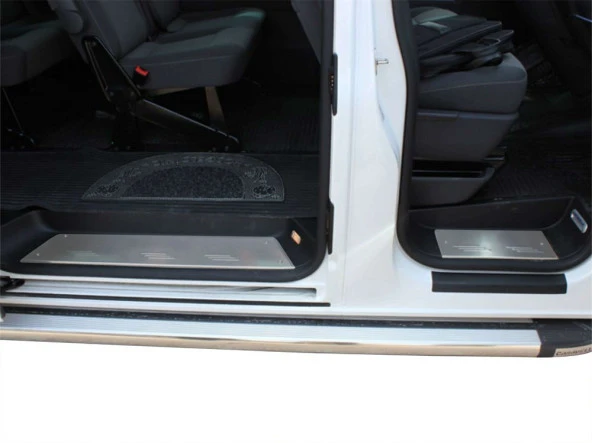 Volkswagen Caravelle Kapı için Eşiği 4 Parça Krom 2003-2010 ürün görseli 1