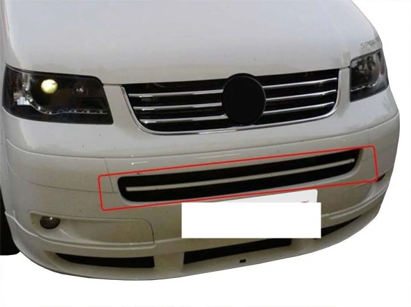 Volkswagen Caravelle Ön için Tampon Çıtası  Krom 2003-2010 ürün görseli 1
