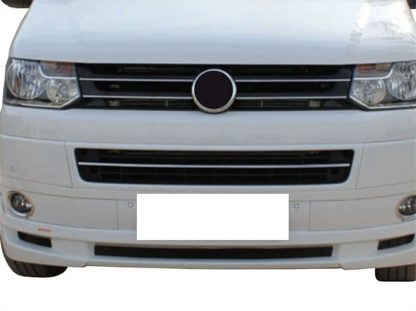 Volkswagen Multivan T5.5 için Ön Tampon Çıtası  Krom 2010 Ve Sonrası ürün görseli 1