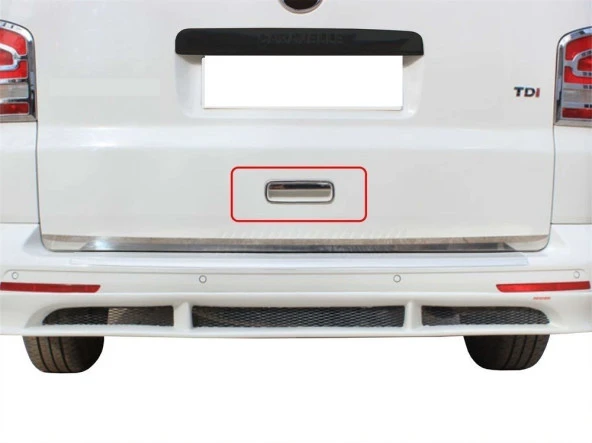 Volkswagen Transporter T5.5 için Bagaj Açma Krom 2010-2015 ürün görseli 1