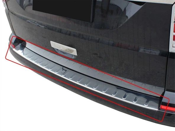 Volkswagen Transporter T6 için Arka Tampon Eşiği Krom (Formlu) 2015 Ve Sonrası ürün görseli 1