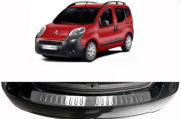 Citroen Nemo Arka için Tampon Eşiği Krom 2008 Ve Sonrası ürün görseli 1