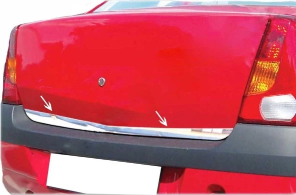 Dacia Logan Bagaj için Alt Çıta Krom (Geniş) 2005-2013 ürün görseli 1