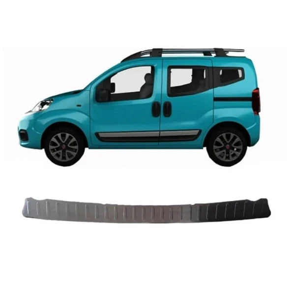 Fiat Fiorino Arka için Tampon Eşiği Krom 2008 Ve Sonrası ürün görseli 1