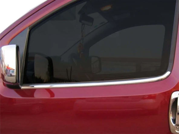 Fiat Fiorino Cam için Çıtası 2 Parça  Krom 2008 Ve Sonrası ürün görseli 1