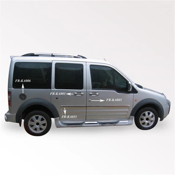 Ford Connect Kapı için Kolu 4 Kapı Krom 2002 Ve Sonrası - Resim 3