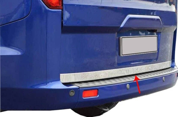 Ford Custom Bagaj için Alt Çıta Krom 2013 Ve Sonrası ürün görseli 1