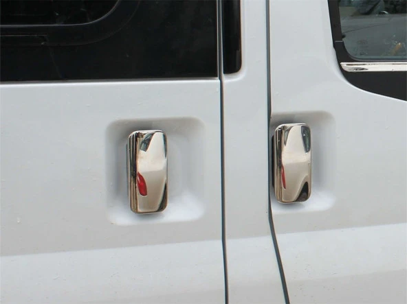 Ford Transit 6 için Kapı Kolu 4 Kapı 5 Parça Krom 2006-2013 - Resim 2