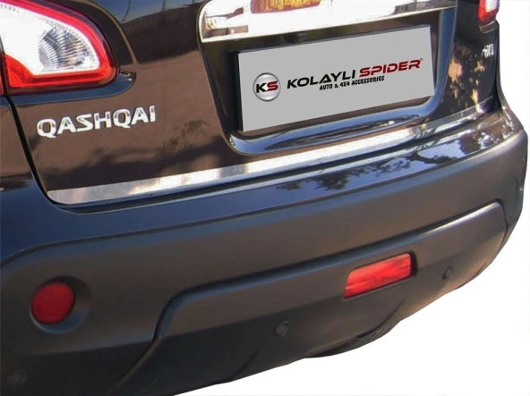 Nissan Qashqai J10 için Bagaj Alt Çıta (+2) Krom 2007-2013 ürün görseli 1