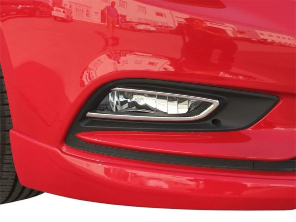 Opel Astra K için Sis Farı Çerçevesi 2 Parça Krom 2015 Ve Sonrası ürün görseli 1